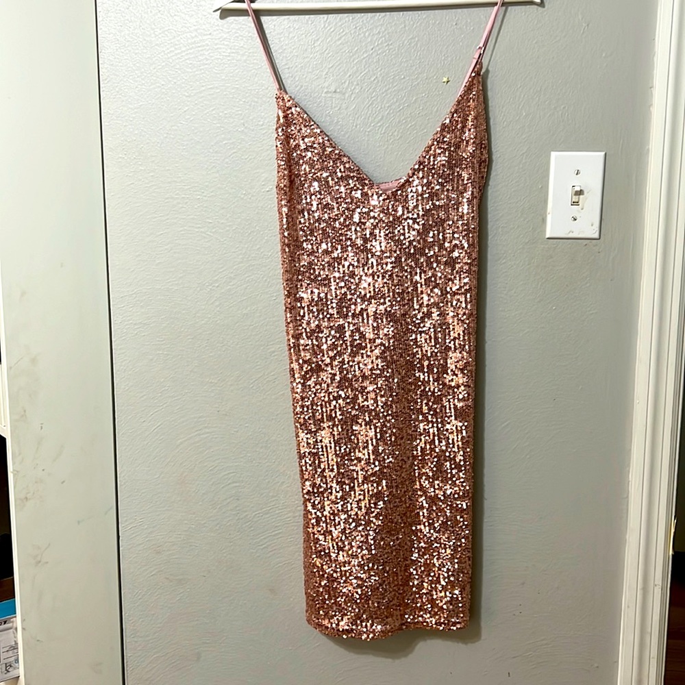 Victoria Secret Sequins Lingerie dress size Large